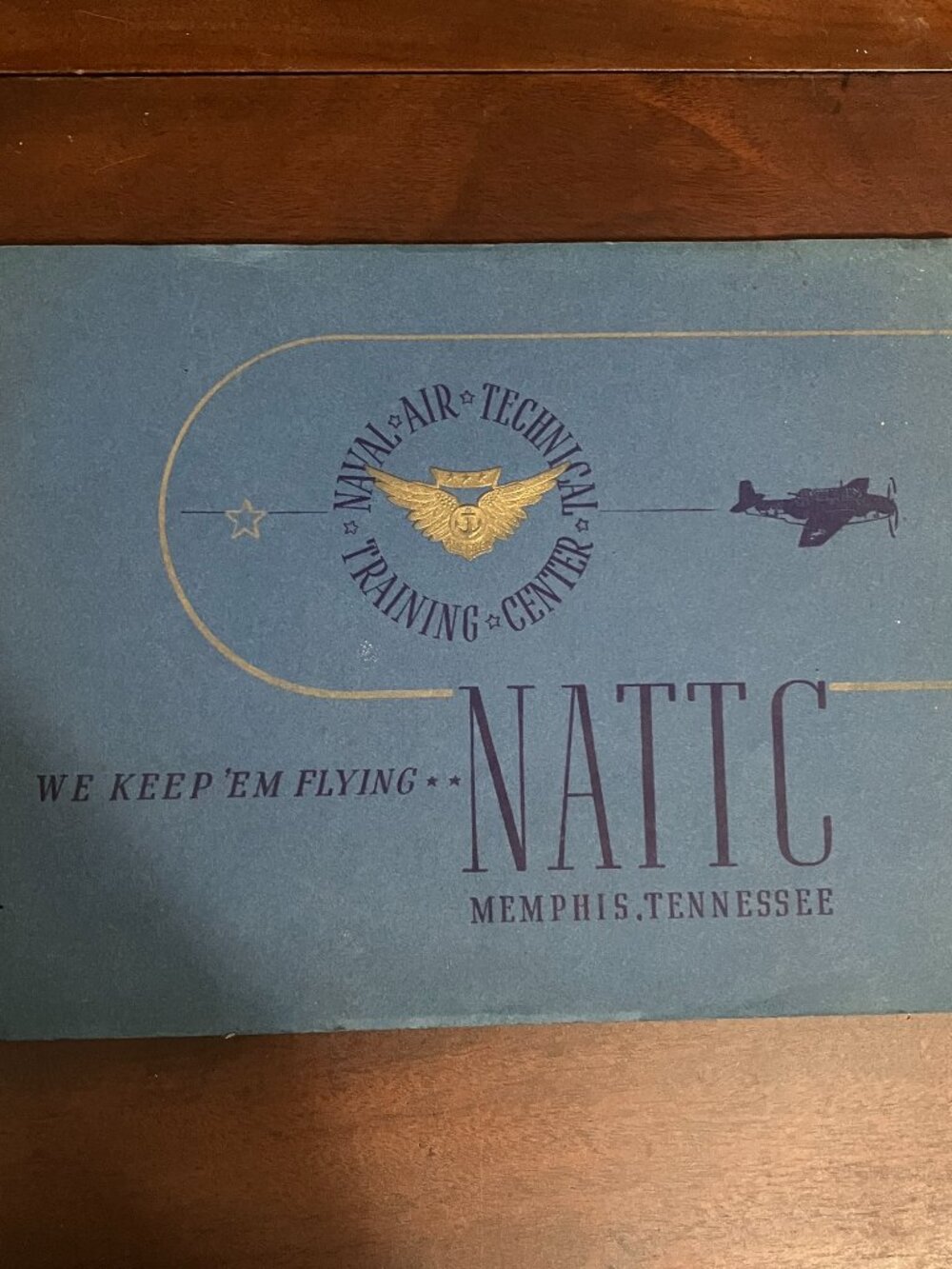 Vintage 1940’s Naval Air Technical Training Center, Memphis, TN Booklet Military